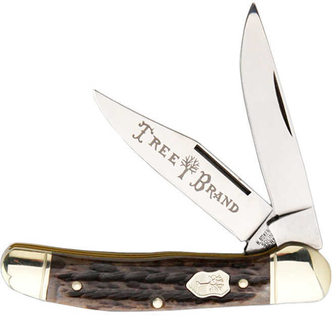 Boker USA Inc. Copper Appaloosa Folder Knife with 2 Blades & Bone Handle Md: 2626AB