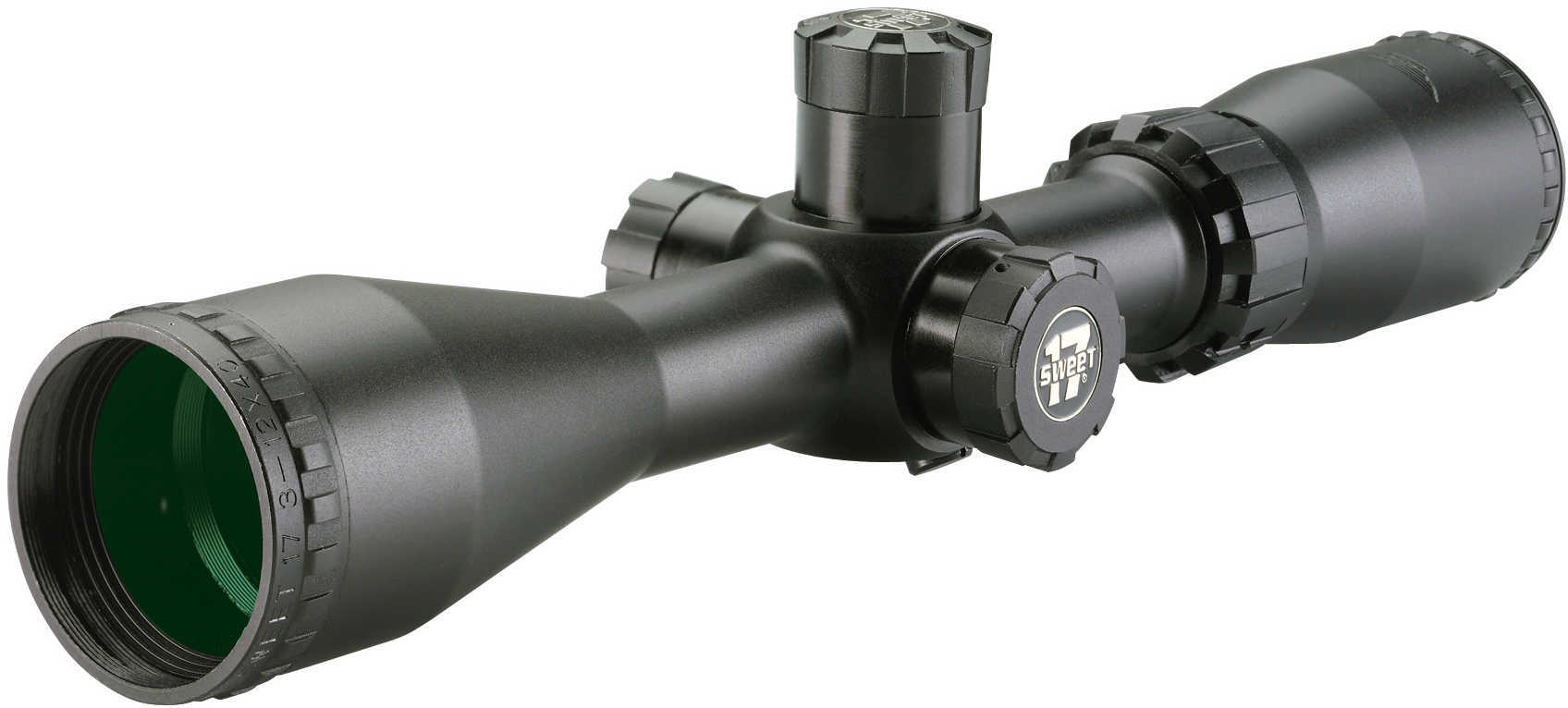 Bsa S17312X40 17 Sweet 3-12X 40mm Obj 31.4-8.3 ft @ 100 yds FOV 1" Tube Black 30/30 Duplex