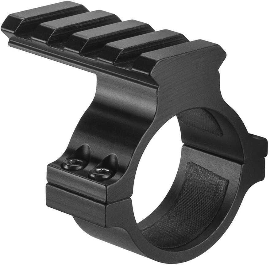 Barska Optics 1" Ring with Picatinny Top Rail, Black