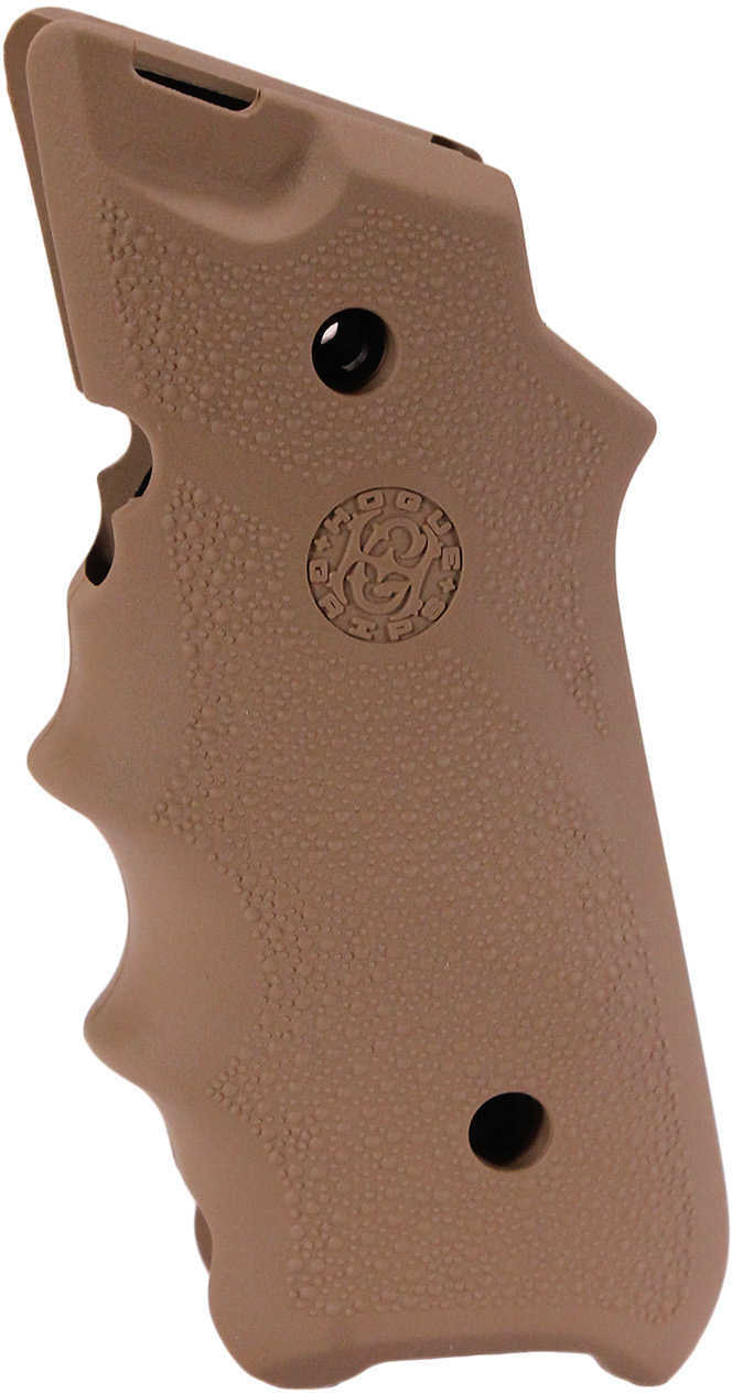 Hogue Ruger MKIV Rubber Grip with Finger Grooves, Flat Dark Earth