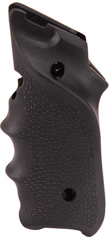 Hogue Ruger MKIV Rubber Grip with Finger Grooves and Right Hand Thumb Rest, Black