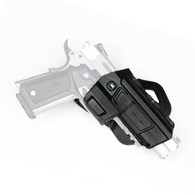 Recover Tactical HC11 Active for The 1911 with CC3H/P, Left Hand, Black
