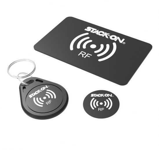 Stack-On Portable Case with Radio Frequency Access