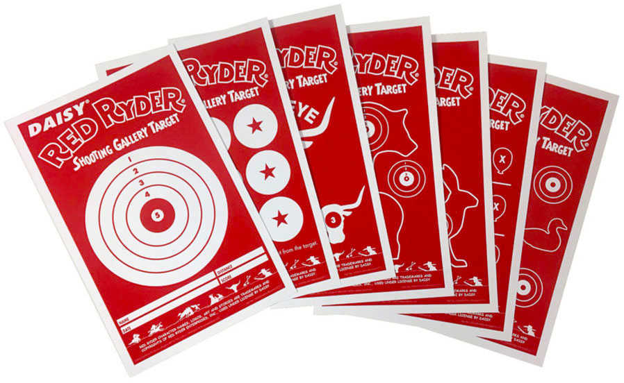 Daisy Outdoor Products Red Ryder Paper Targets, Package of 25