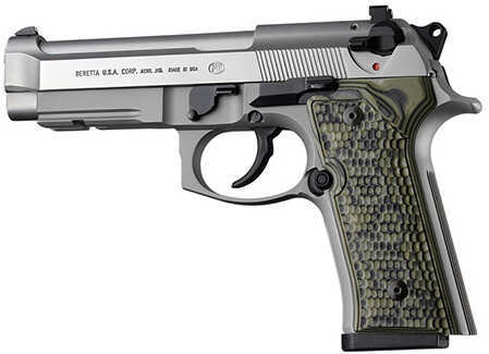 Hogue Beretta M9A3 Vertec Panels Piranha G10, G-Mascus, Green