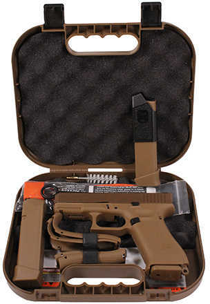 Glock 19X Semi Automatic Pistol 9mm 4" Barrel Flat Dark Earth 17+1 Night Sights (Glock Frame with Slide)
