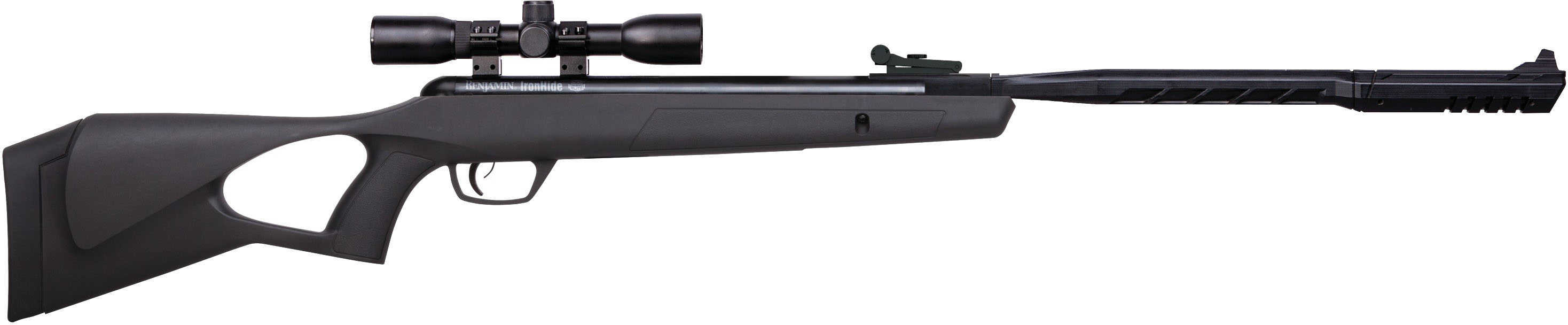 Benjamin Sheridan Ironhead Nitro Piston Elite Powered Break Barrel Air Rifle .177 Caliber, Single Shot with 4x32mm Scope