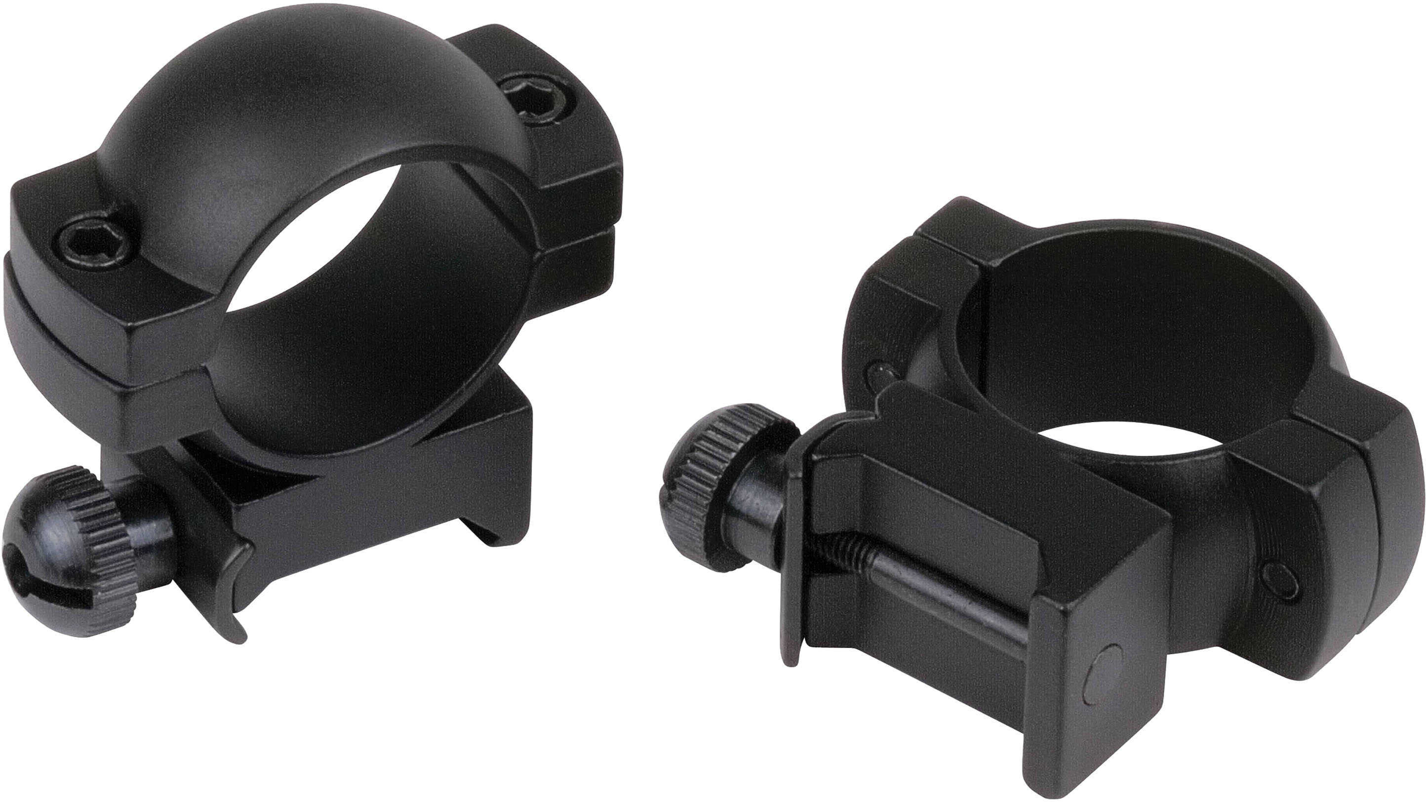 Weaver Mounts Simmons Top Rings High Matte Black 1in Size - 49172