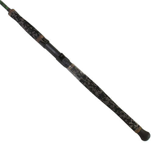 Okuma Record Chaser Catfish/Alligator Gar 2 Piece Spinning Rod 7'6" Length, 6" Foregrip, 13 3/4" Reargrip, 12-30 lb Line