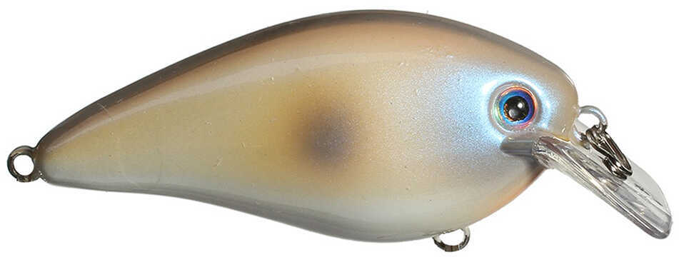 Strike King Lures KVD Square Bill Silent Crankbaits 2 3/4" Length, 5/8 oz, #2 Hook, Oyster, Package of 1