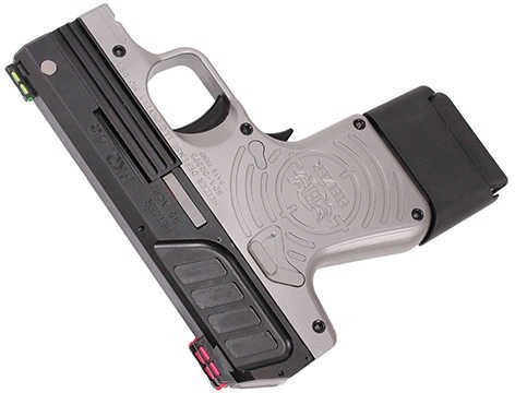 Heizer Defense PKO-45 .45 ACP Semi Auto Pistol 2.75" Barrel 7 Rounds Stainless Steel with Black/Stainless Finish