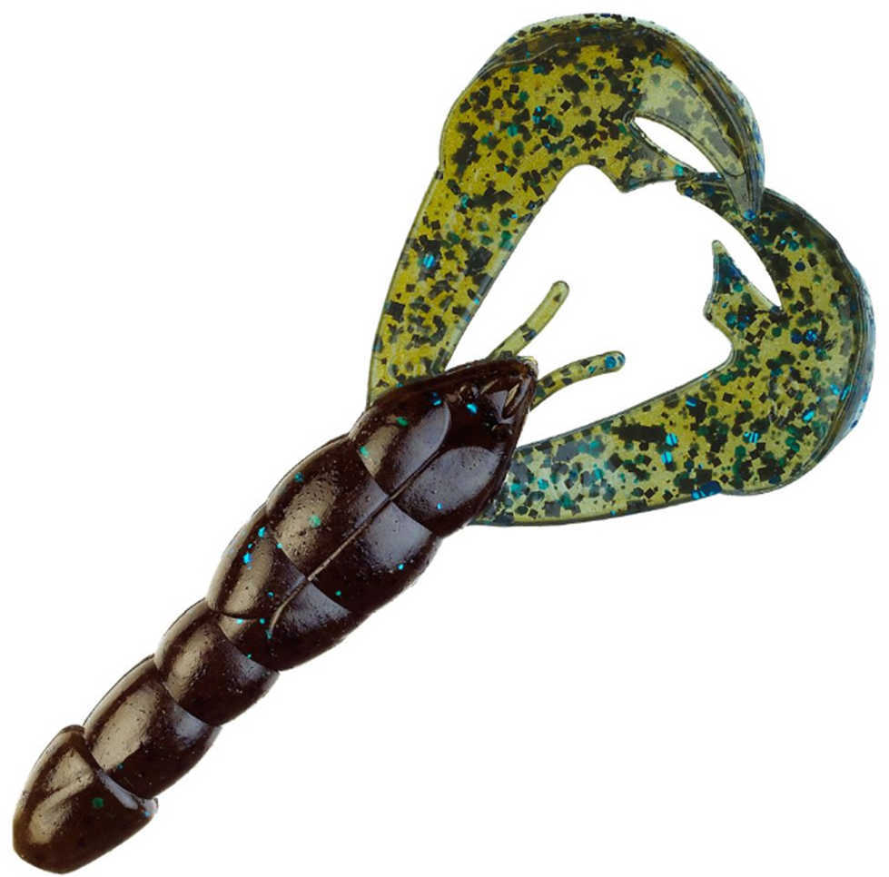 Strike King Lures Rage Craw 4in 7pk Okeechobee Md#: RGCRW-50