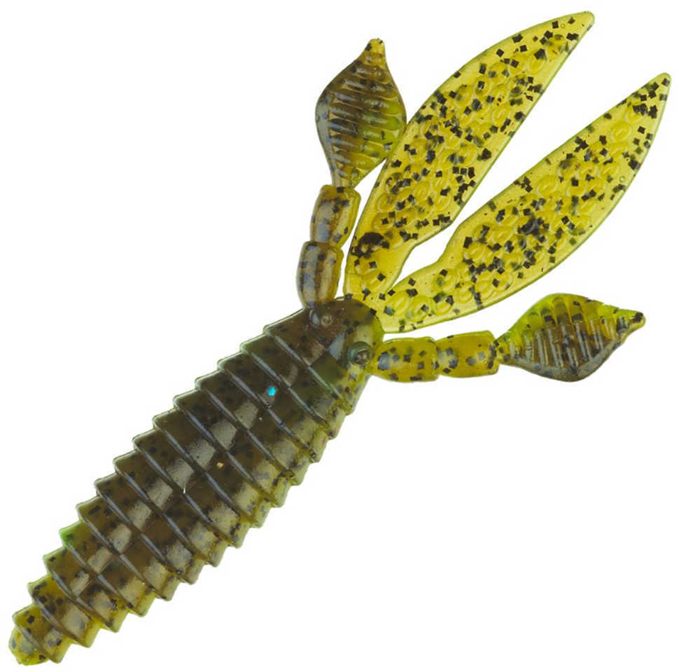 Strike King Rodent 4In Summer Craw 6Pk R04-100 RO4-100