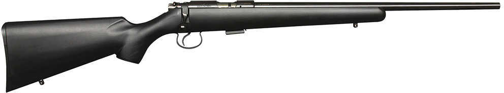 CZ USA 455 American Stainless Steel Rifle 22 Magnum 20.5" Barrel 5 Round Syntehtic Stock Black Finish