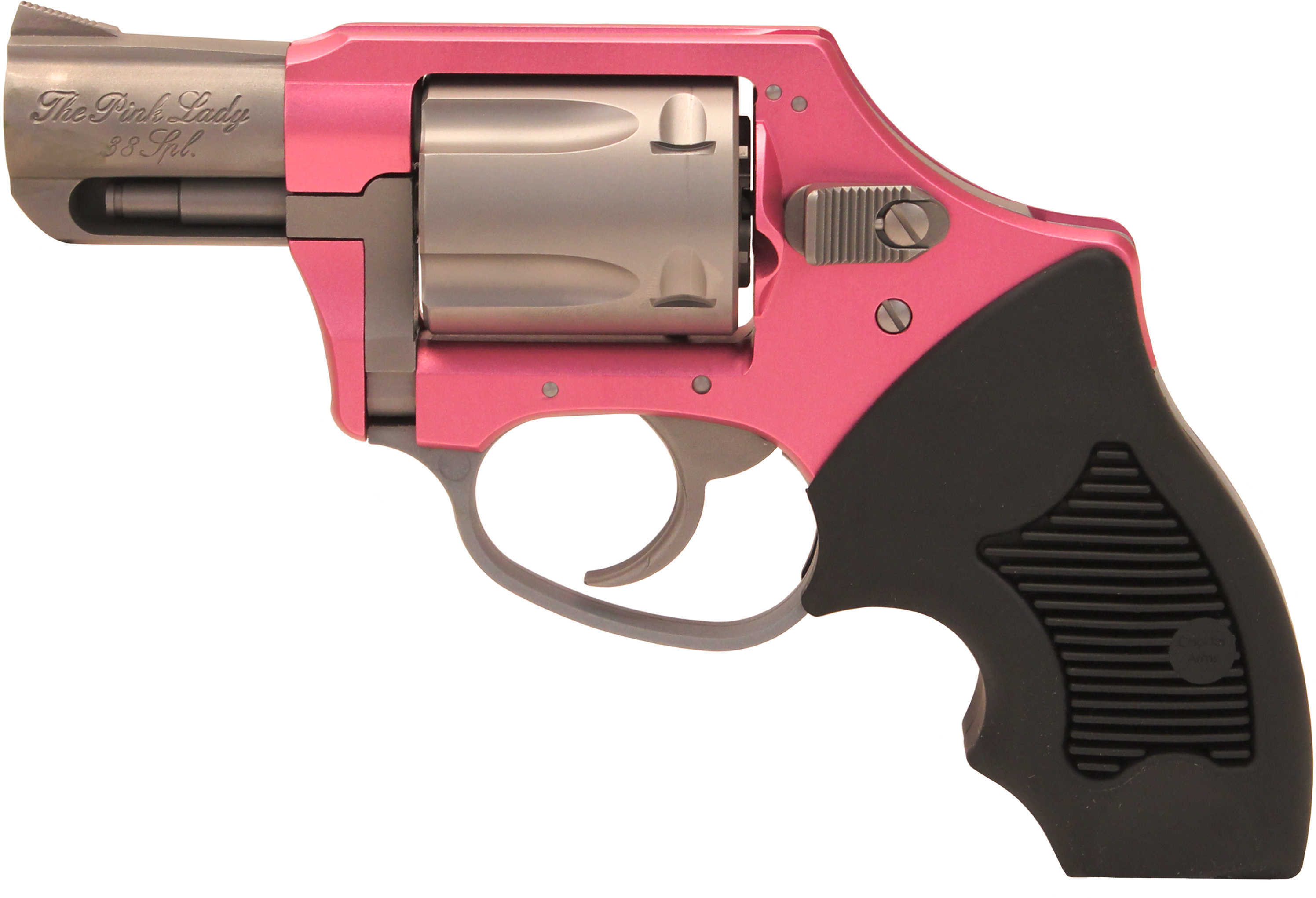 Charter Arms Pink Lady Revolver 38 Special 2" Barrel 5 Round Stainless Steel