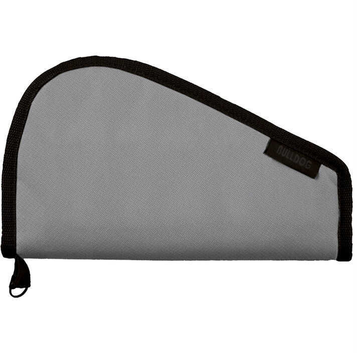 Bulldog Cases Pistol Rug (Without Pocket /Handles) Gray w/ Black Trim Md: BD610