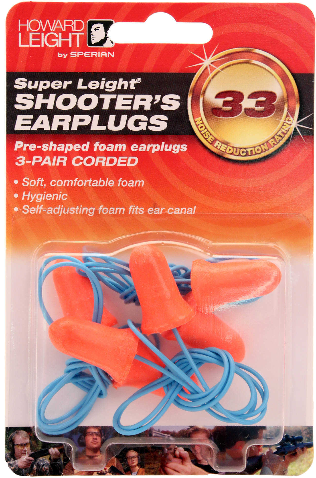 Howard Leight Industries Super Corded Ear Plugs 3 Pair R01180