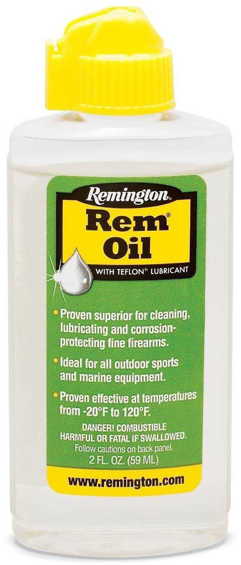 Remington Accessories 18366 Oil Cleans Lubricates Protects 2 Oz Squeeze Bottle