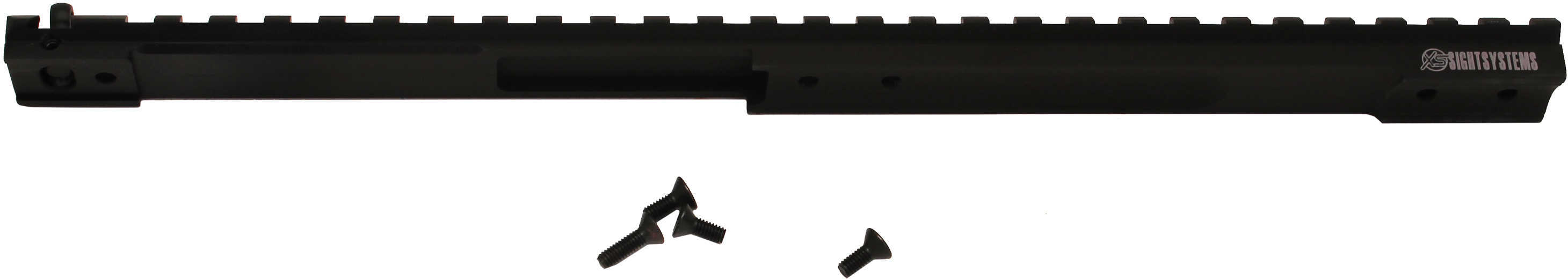 XS Sights Rail Fits Ruger Gunsite Scout Rifle with Aperture Black Finish RU-5000R-N