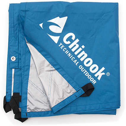 Chinook Guide Silver-Coated Tarp 9'10" x 6'7", Blue