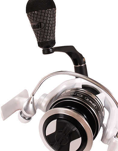 Lews Fishing Custom Speed Spin Spinning Reel CS200, 6.2: Gear Ratio, 9BB+1RB Bearings, Ambidextrous
