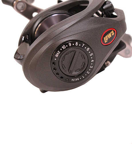 Lews Fishing Speed Spool LFS Baitcasting Reel 6.8:1 Gear Ratio, 9SS+1 RB Bearings, Left Hand