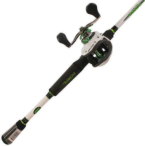 Lews Fishing Mach I Speed Spool SLP Baitcasting Combo, 7.5:1 Gear Ratio, 6'10" Length, LH