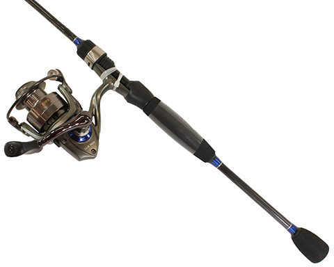 Lews Fishing Laser Lite Speed Spinnging 2 Piece Combo 5.2:1 Gear Ratio 66" Length Ultra Light Power Ambidextrou