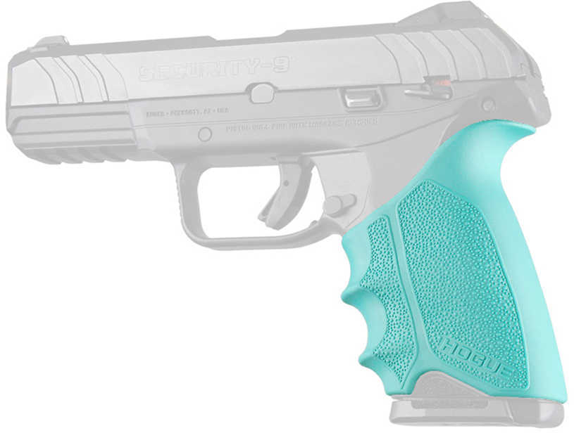 Hogue HandAll Beavertail Grip Sleeve Ruger Security 9, Aqua