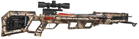Wicked Ridge Invader X4 Crossbow Package with Multi-Line Scope ACUdraw, Mossy Oak Break Up Country