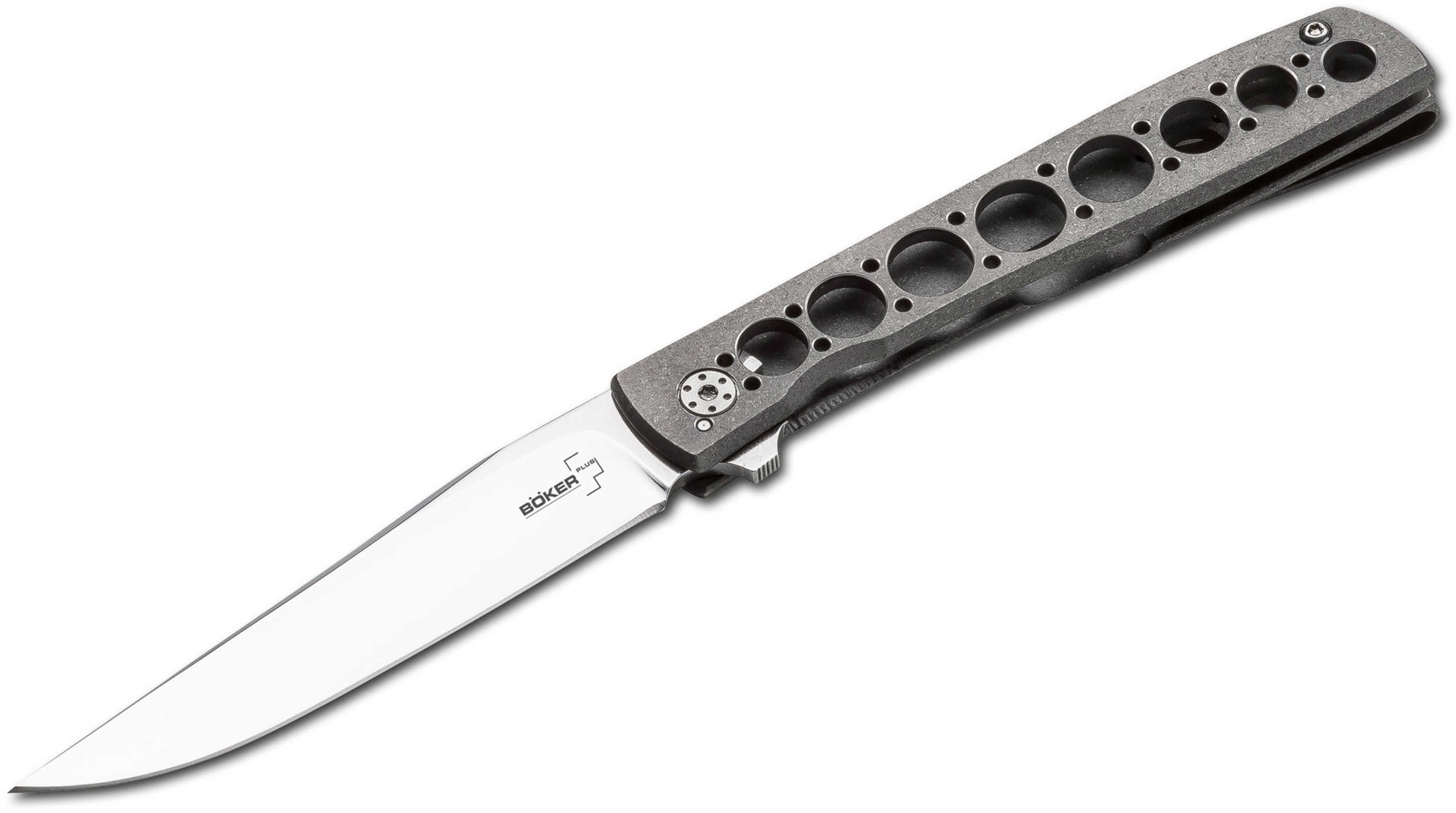 Boker USA Inc. 01bo730 Plus Folder 3.42" Vg-10 Titanium