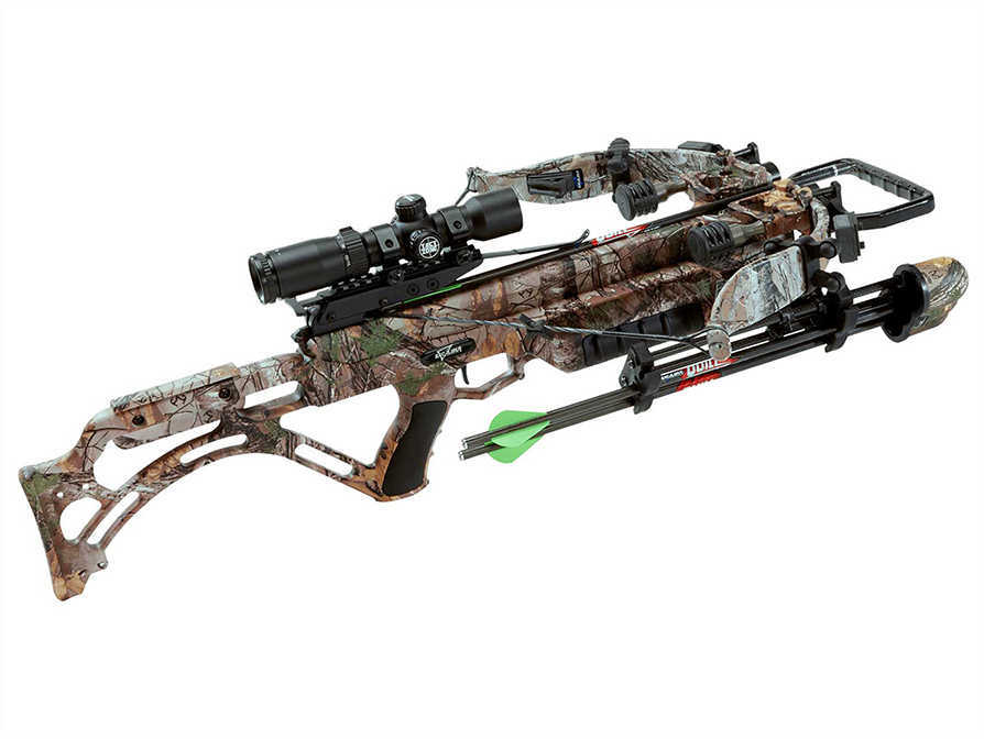 Excalibur Micro Suppressor Package with Tact-Zone Illuminated Scope, RTX Camouflage Md: E95857