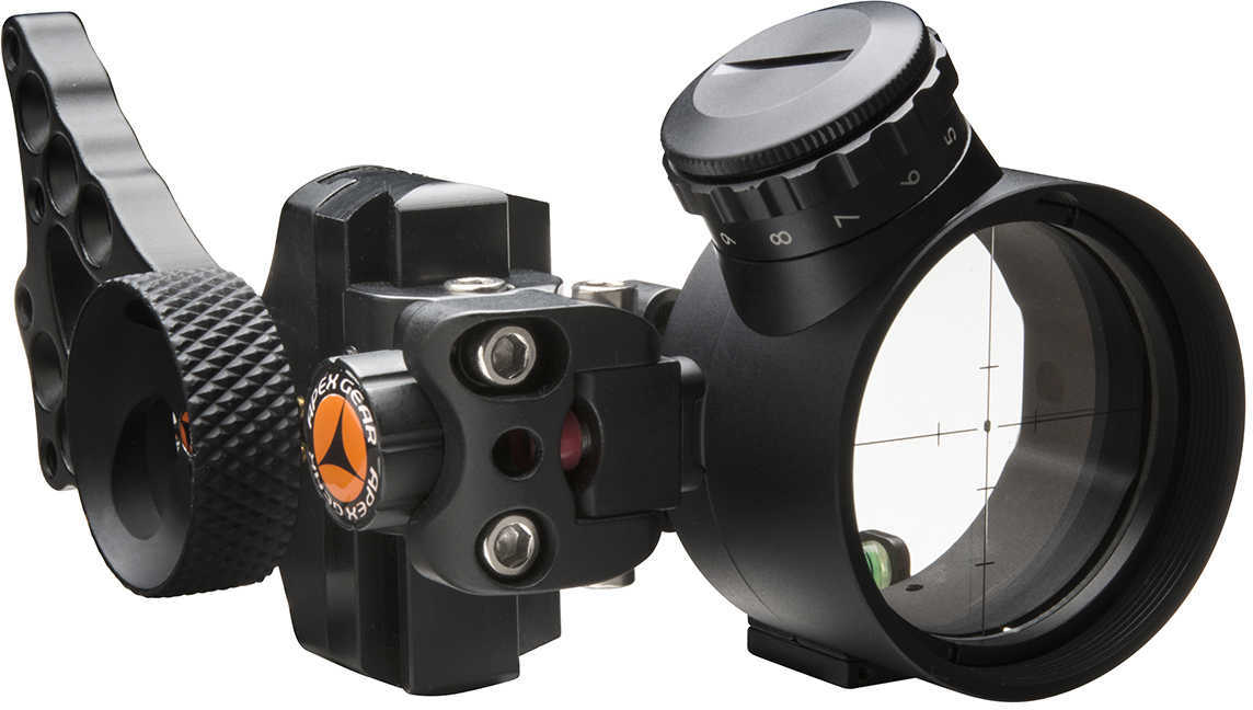 Apex Gear Bow Sight Covert Grn-Dot Green Dot Black Model: AG2301GB