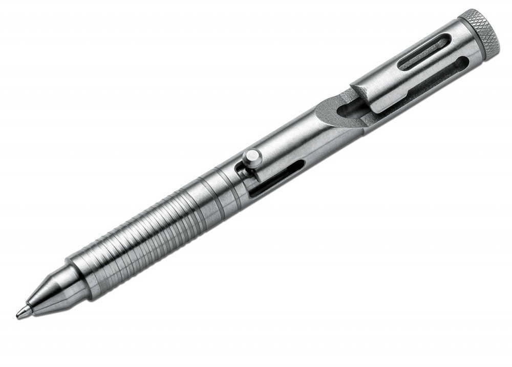 Boker Knives Plus Tactical Pen, Silver Md: 09BO089