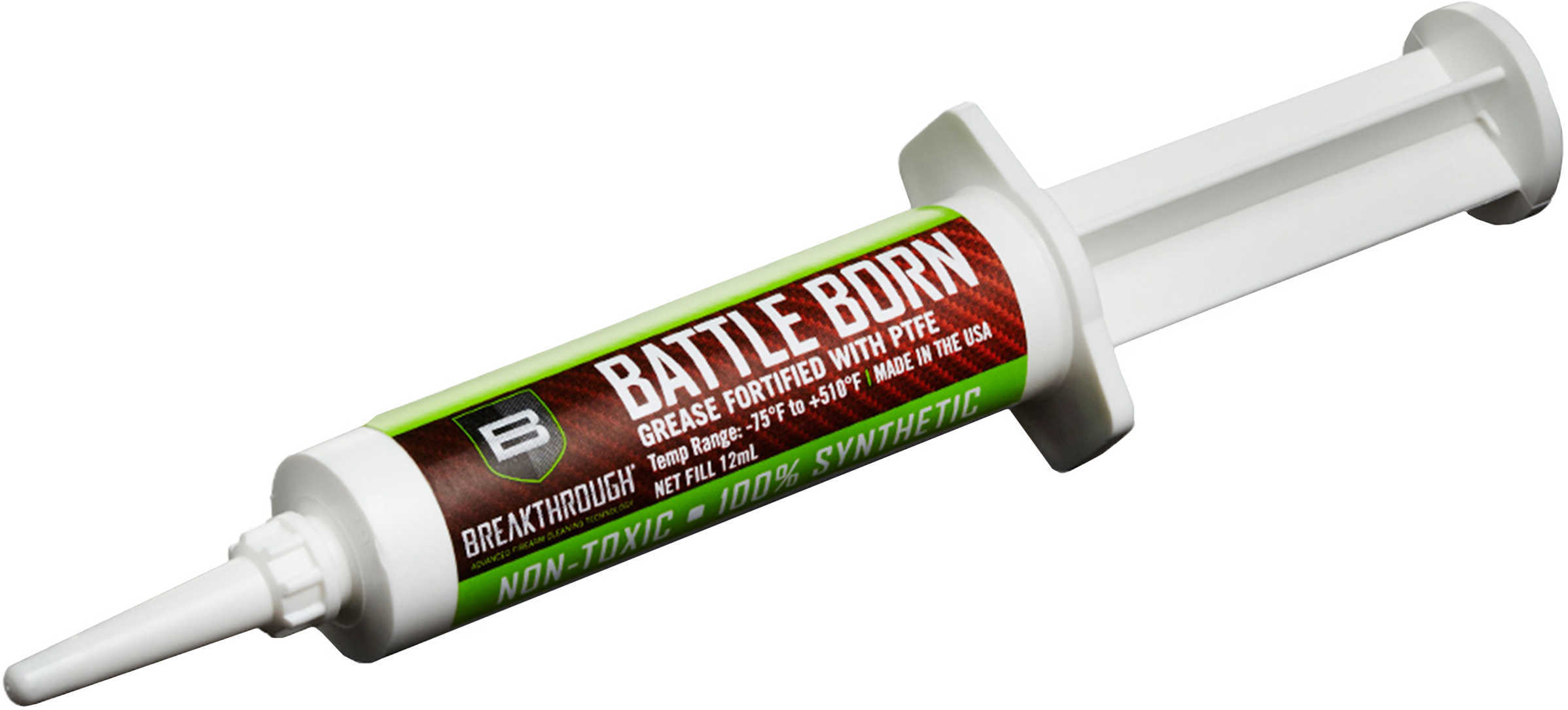 Breakthrough Clean Battle Born GREAS Fortified W/ PTFE 12CC Syringe