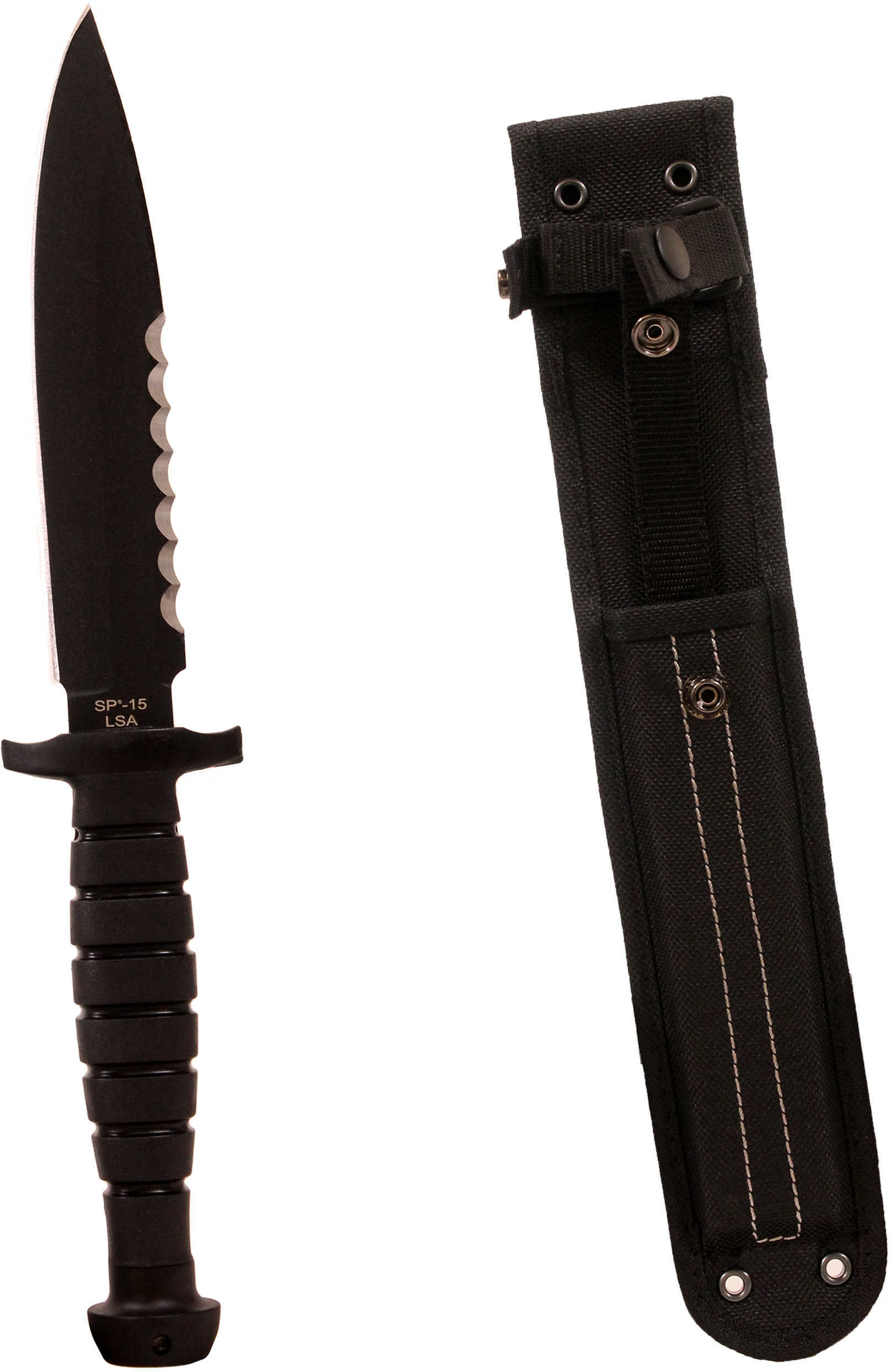 Spec SP15 LSA Fixed 6-1/4" Blade, Kraton Handle Md: 8686
