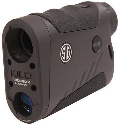 Sig Sauer KILO1800BDX Laser Rangefinder, 6x22mm, Black