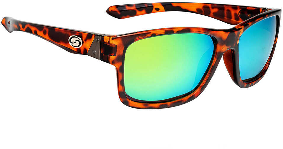 Strike King Lures Jordan Lee Pro Series Sunglasses Shinny Tortoiseshell Frame, Amber Lens