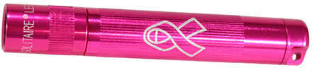 Maglite Solitaire LED Flashlight 1AAA, Pink