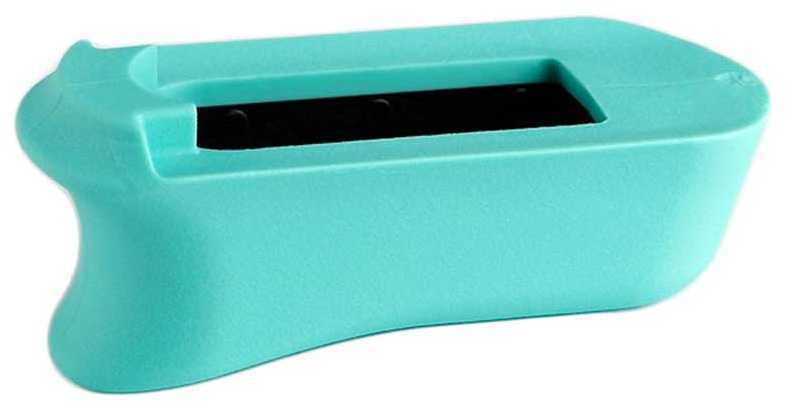 Hogue Kimber Micro 9 Rubber Magazine Extended Base Aqua