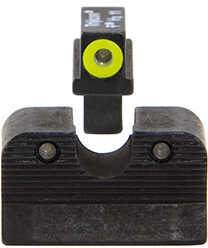 Trijicon 1911 Colt Cut HD Night Sight Set – Yellow Front Outline-img-2