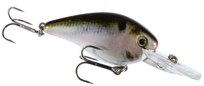 Strike King Lures KVD 1.5 Deep Diver Crankbait Freshwater 3 1/4" Length 3/8 oz Diving Natural Shad Per