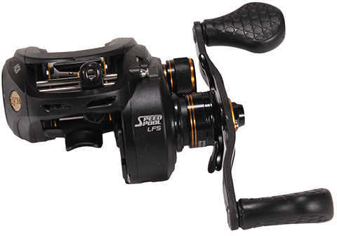 Lews Fishing Tournament Pro LFS Baitcasting Reel 6.8:1 Gear Ratio, 11 Bearings, 20 lb Max Drag, Left Hand