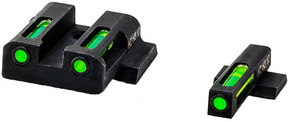 HIVIZ Sight Systems Litewave H3 Tritium/Litepipe Smith & Wesson M&P Compact and Full Set
