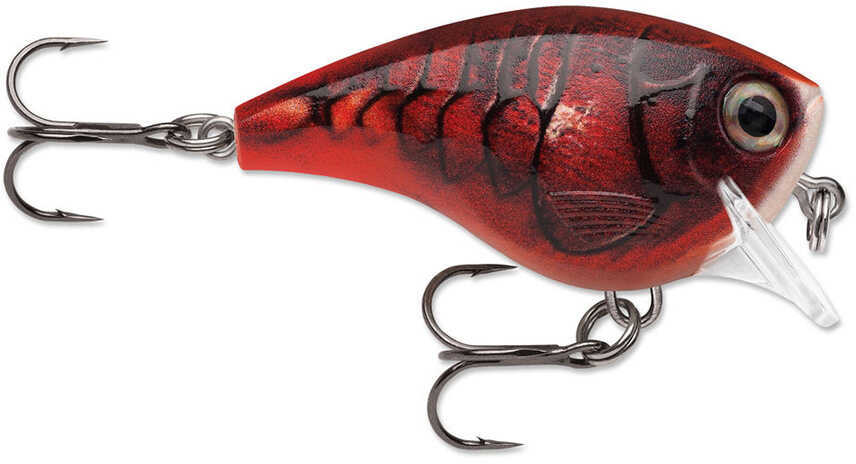 Rapala Balsa Xtreme Brat Hard Bait Lure Freshwater Size 06 2" Length 6 Depth 3/8 oz Delta Package of 1