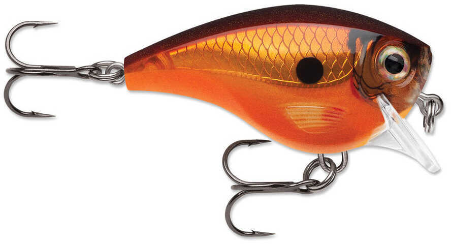 Rapala Balsa Xtreme Brat Hard Bait Lure Freshwater Size 03 2" Length 3 Depth 3/8 oz Tamale Package of 1