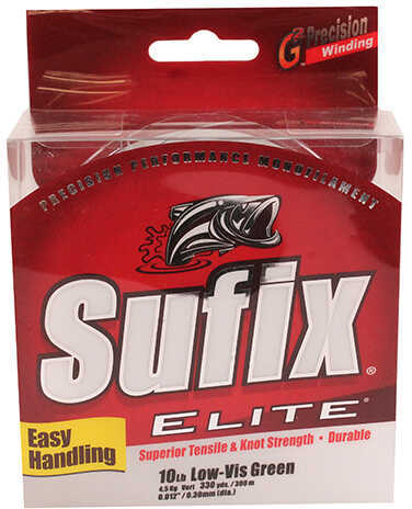 Normark Sufix Elite Line 330yd 10# Green Md#: 661-110G