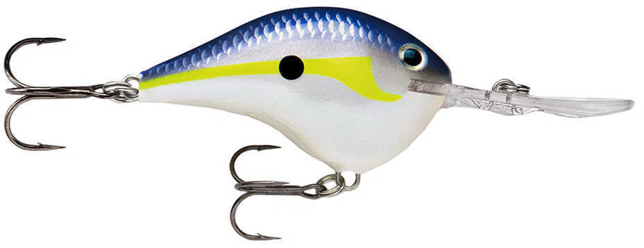 Rapala Dives-To Series Custom Ink Lure Size 14 2 3/4" Length Depth #3 Treble Hooks Helsinki Shad Per
