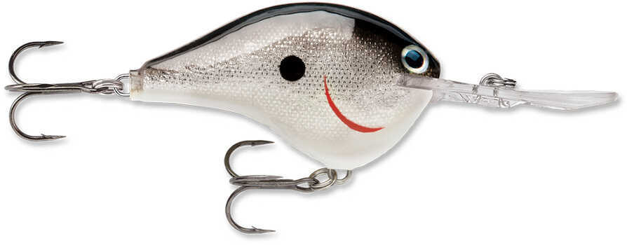 Rapala Dives-To Series Custom Ink Lure Size 14 2 3/4" Length Depth #3 Treble Hooks Silver Per