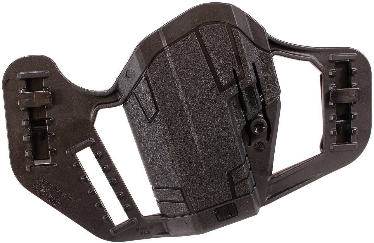 Uncle Mikes Apparition Belt Holster for Glock 19/23/26/27/32/33, Ambidextrous, Black